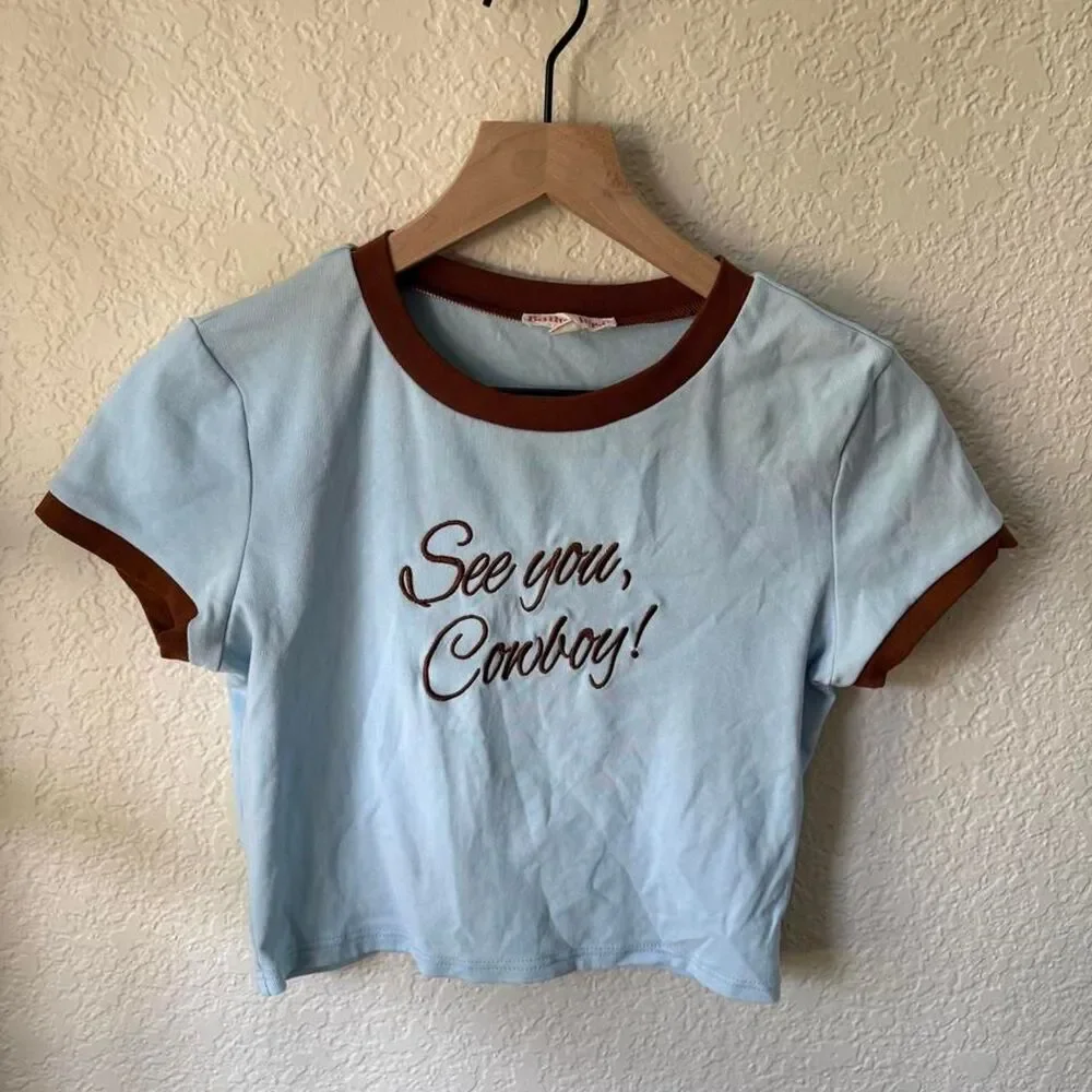 Bailey-rose Women's Blue T-shirt